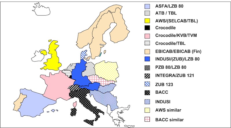 Overzicht TCS in Europa